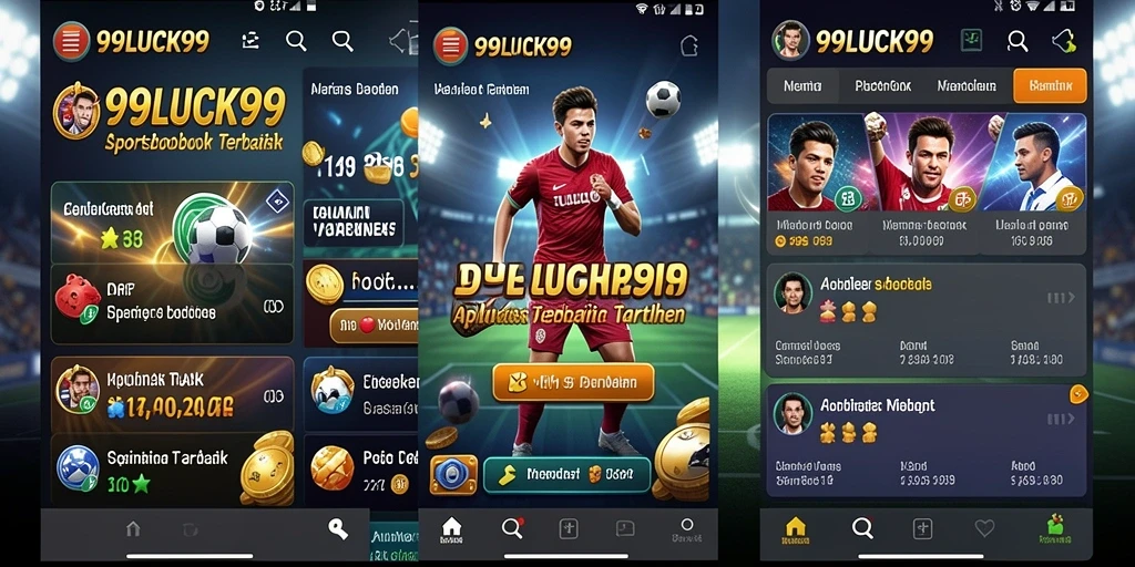 Tampilan gameplay Sportsbook yang menarik dan interaktif di 99LUCK99.