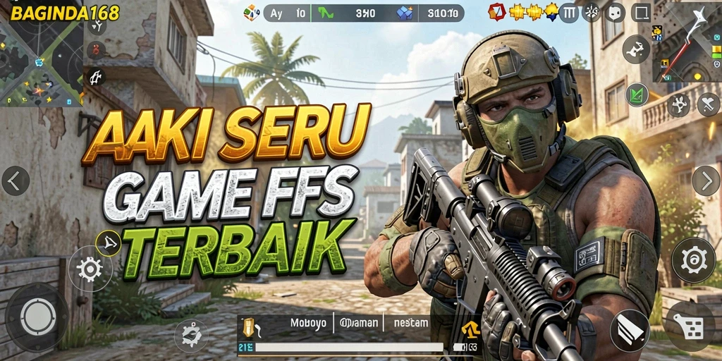 Tangkapan layar BAGINDA168 menampilkan aksi seru dalam permainan FPS.