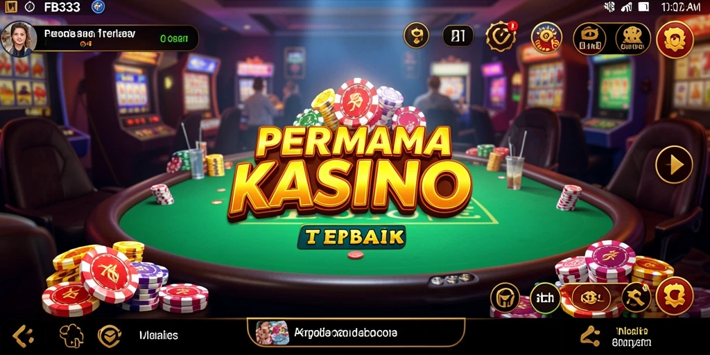 Tampilan gameplay menarik dari aplikasi Kasino FB333.