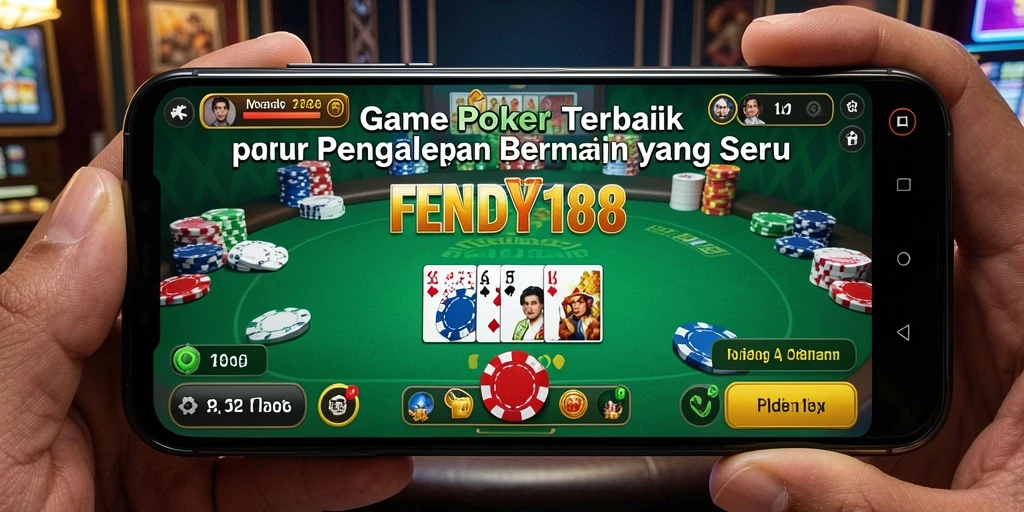 Tampilan gameplay Poker yang menarik di FENDY188.