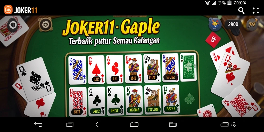 Screenshot gameplay JOKER11 yang seru dan menarik.