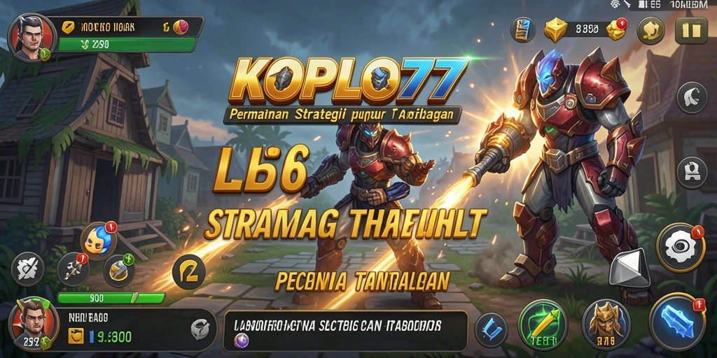 Tangkapan layar KOPLO77 menampilkan aksi strategis yang mendebarkan.