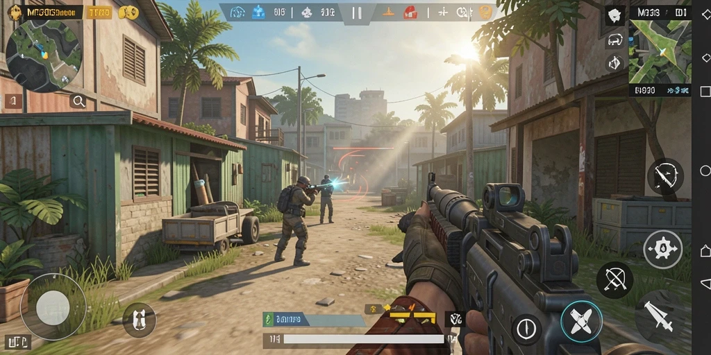 Tampilan gameplay seru dari MPO303 yang penuh aksi.