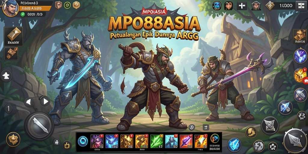 Tangkapan layar gameplay MPO88ASIA menampilkan aksi seru di dunia ARPG.