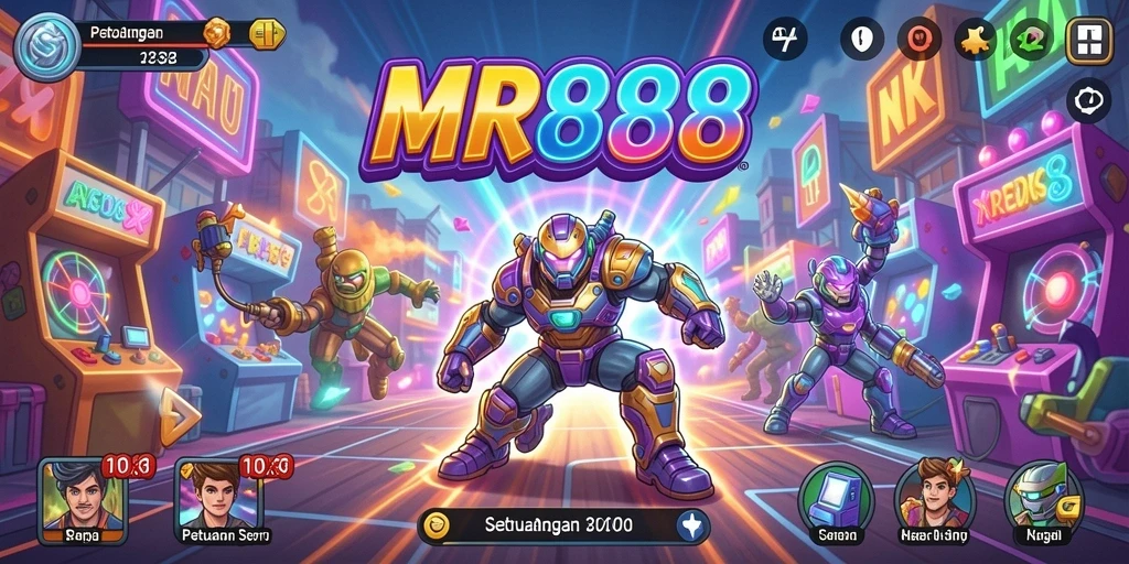 Gameplay seru dan penuh tantangan dalam MR888