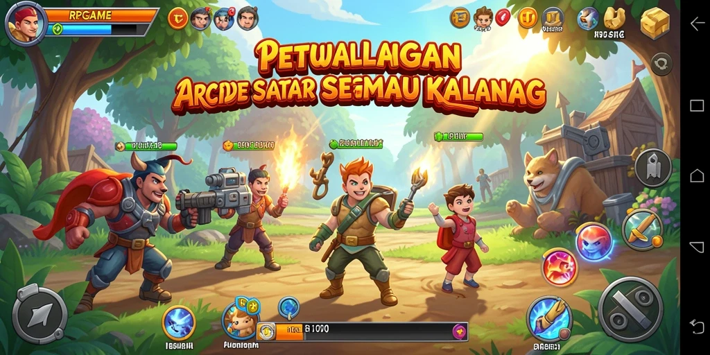 Tampilan gameplay RPGAME yang menarik dan seru.