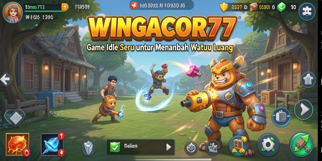 Gameplay WINGACOR77 menunjukkan keseruan dalam mengumpulkan sumber daya.